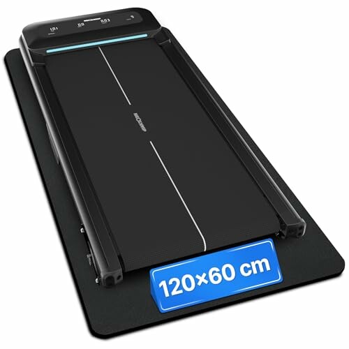 Kompaktes, klappbares Laufband mit Abmessungen 120x60 cm