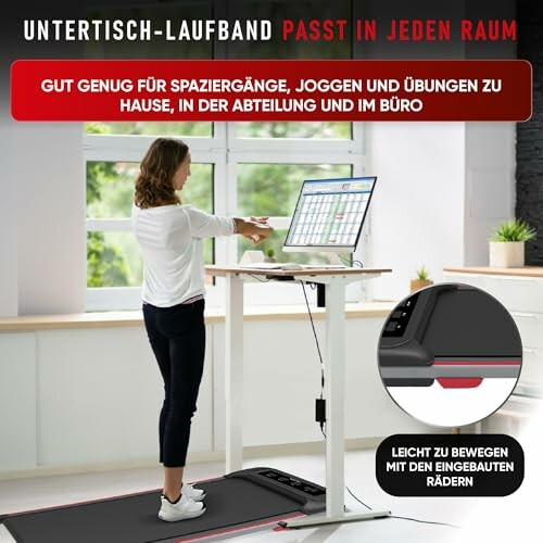 Untertisch-Laufband für Zuhause und Büro
