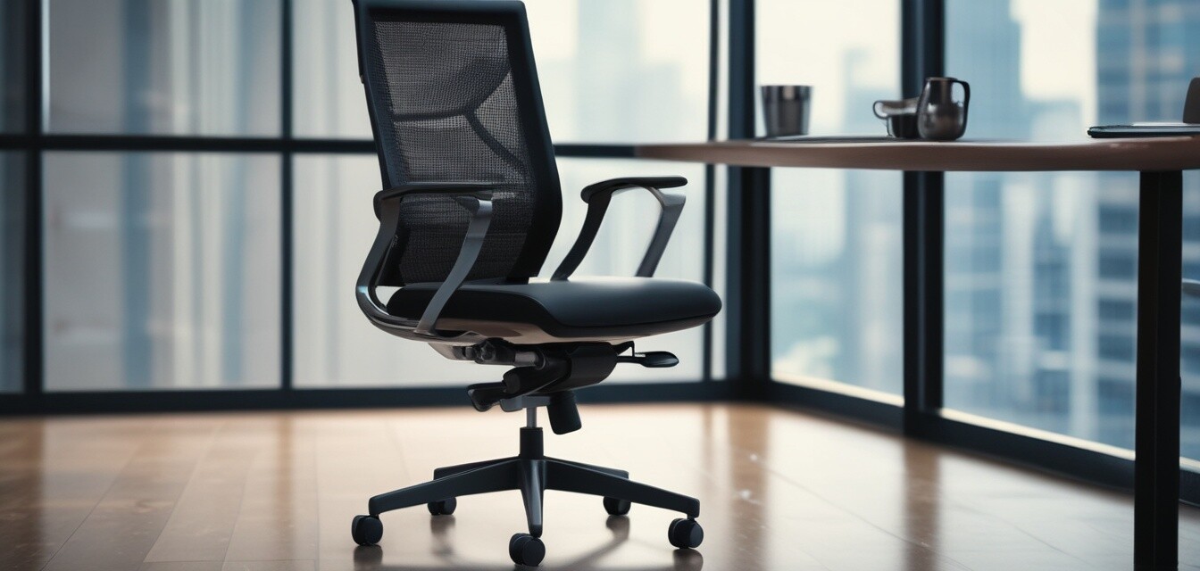 Ergonomischer Bürostuhl Detail