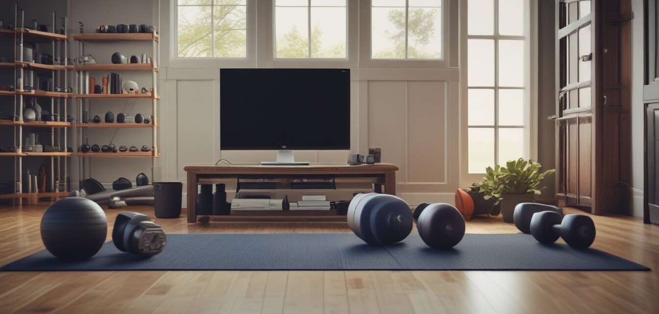 Home office fitness equipment