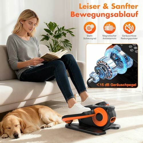 XDDIAS Mini Elektrischer Crosstrainer