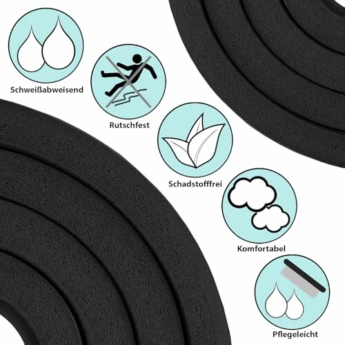 ALPIDEX Yogamatte Extra Dick 1,5 cm